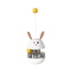 thumbnail image 5 of Cat Treat Ball Tumbler Cat Treat Puzzle Ejercicio Regalo Dispensador de comida Juguete Gato Entrenamiento Juguete interactivo para gatos para perros y blanco Yinane Dispensador de golosinas, 5 of 8