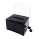 thumbnail image 4 of Caja de Recolección de Tarjetas de Presentación Caja de Sugerencias Recolección de Opinión Boleta Minimalista Negro, 4 of 9