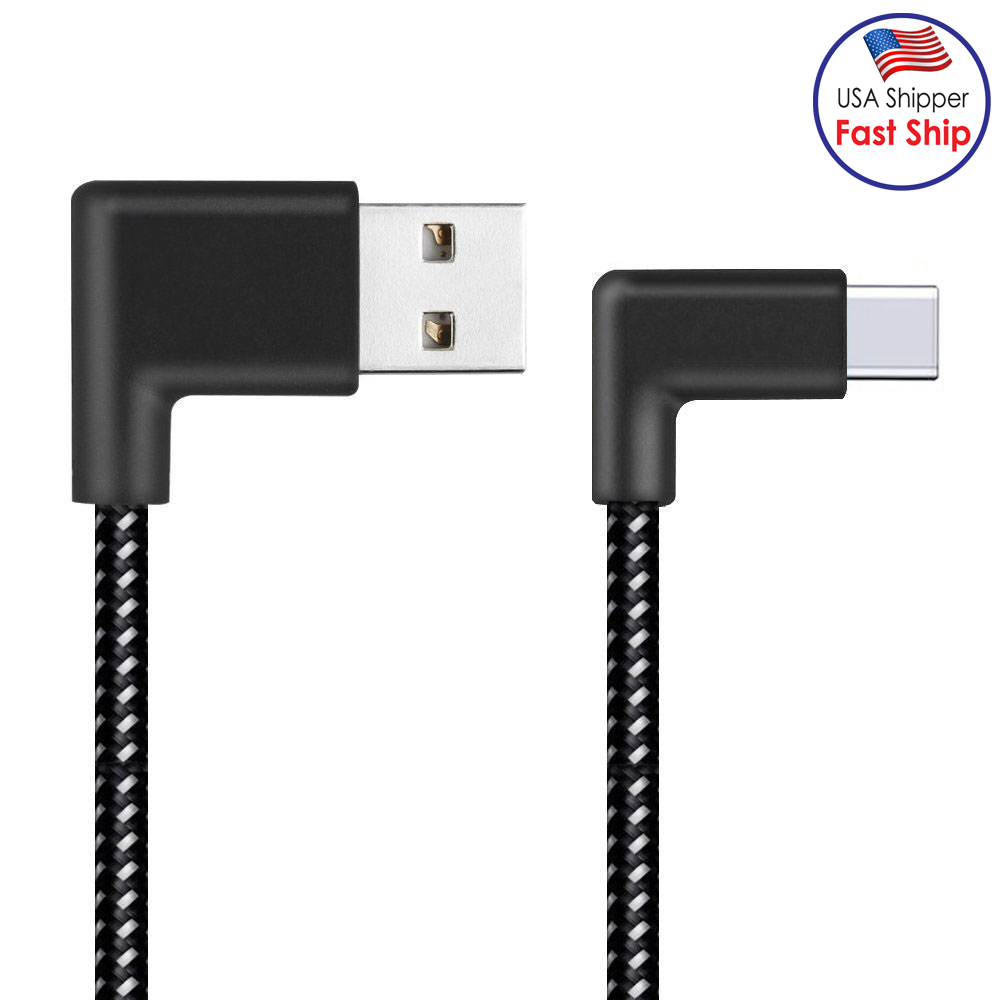 USB Type C Cable, AMZER 2A USB to USB TypeC Nylon Weave Style Double