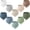 Green Forest, variant on Konexial 10 Pack Baby Muslin Bandana Bibs for Drooling and Teething