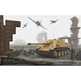 thumbnail image 2 of American P-47 fighter planes attacking German Jagdpanther tanks Poster Print, 2 of 2