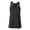 Black, variant on COUVER Women's Flowy Racerback Tank , Neon Pink , X-Large