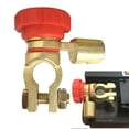 thumbnail image 2 of Metal Car Battery Isolator Cut Off Switch 17mm (Red) for Easy Maintenance, 2 of 2