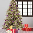 thumbnail image 4 of 1.2 Inch Mini Shatterproof Plastic Christmas Tree Decorative Hanging Balls, 24 Pcs/Pack, 4 of 6