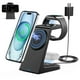 thumbnail image 1 of Estación de carga inalámbrica magnética 3 en 1 Soporte de cargador Mag-Safe de Apple de 20 W Cargador inalámbrico magnético para iPhone 16 15 14 13 12 Pro/Pro Max/Plus/Mini AirPods 2/3/Pro iWatch Ultr, 1 of 5
