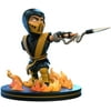 Mortal Kombat Scorpion with Spear - QMx 3.75 inch Everstone Q-Fig
