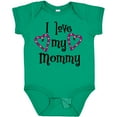 thumbnail image 3 of Inktastic I Love My Mommy- Hearts Boys or Girls Baby Bodysuit, 3 of 5
