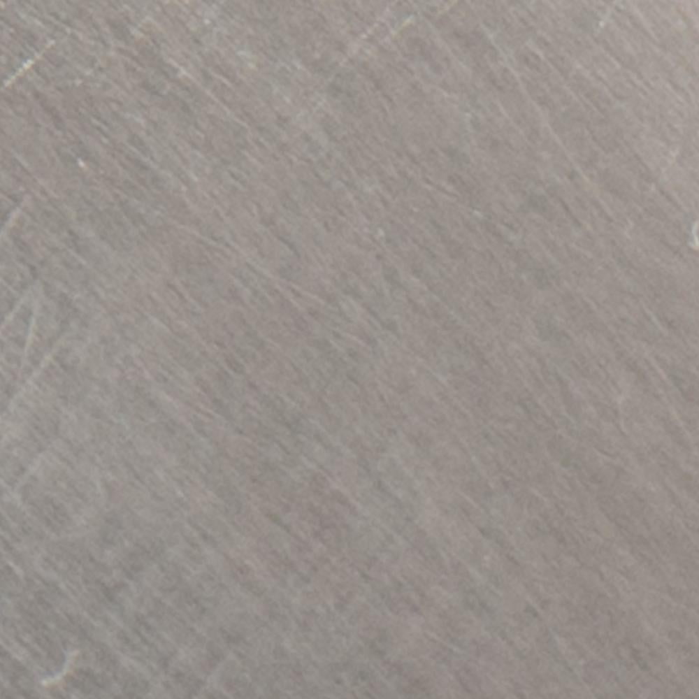 LumiSource Stainless Steel, Clear Glass Round Zenn End Table