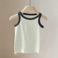 thumbnail image 6 of Ultrave Big Girls Racerback Tank Tops Color Block Sleeveless Casual Tee Summer T-Shirts for Kids 1-13Y, 6 of 6