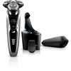 Philips Norelco 9300 Rechargeable Wet & Dry Electric Shaver with Smartclean, Travel Case, Click-On Precision Trimmer, S9311/84