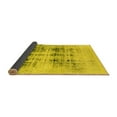 thumbnail image 2 of Ahgly Company Indoor Square Abstract Yellow Modern Area Rugs, 4' Square, 2 of 4