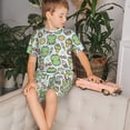 thumbnail image 4 of Fotbe Frog With Sweet Pijama Estampada de 2 Piezas para Niños – Ropa de Dormir de Manga Corta Cómoda para Niños y Niñas, Camiseta y Shorts de Algodón-XX-Large, 4 of 6
