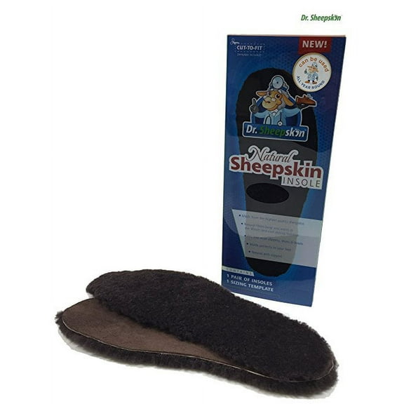 Dr. Sheepskin Brown Insoles