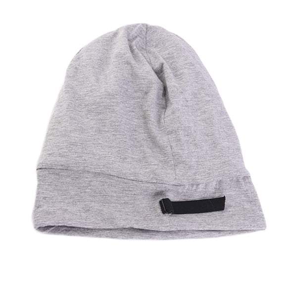 Sonducket Sombreros Gorros de otoño Turbantes Chemo Cancer Satin Underscarf Caps Ajustable Hijab Headwear Wrap Protection gris claro Type3 NO3