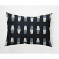 thumbnail image 2 of E by Design Bowling Pins Nautical Indoor/Outdoor Lumbar Throw Pillow, 2 of 4