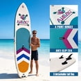 thumbnail image 5 of AISUNSS 10.6ft Inflatable Stand up Paddle Board Non-Slip Deck Full Accessories for Yoga Surfing Fishing, 5 of 10