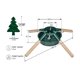 thumbnail image 3 of Christmas Tree Stand Christmas Tree Holder for Clubs Hotel Restaurant Green BLESIY Soporte del árbol, 3 of 8