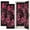 Color 4, variant on 2 Pcs School Locker Magnetic Wallpaper 12" x 36" Tropical Fruit Palm Tree Pineapples Lemons Vibrant Colors Reusable Removable Locker Accessories Back to School Supplies