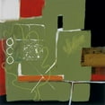 thumbnail image 2 of Bernsen, Leslie 20x20 Black Ornate Wood Framed with Double Matting Museum Art Print Titled - Eco Dream II, 2 of 4