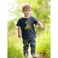 thumbnail image 2 of Crocodile With Towel T-Shirt Infant -Image by Shutterstock,  6 Months, 2 of 4