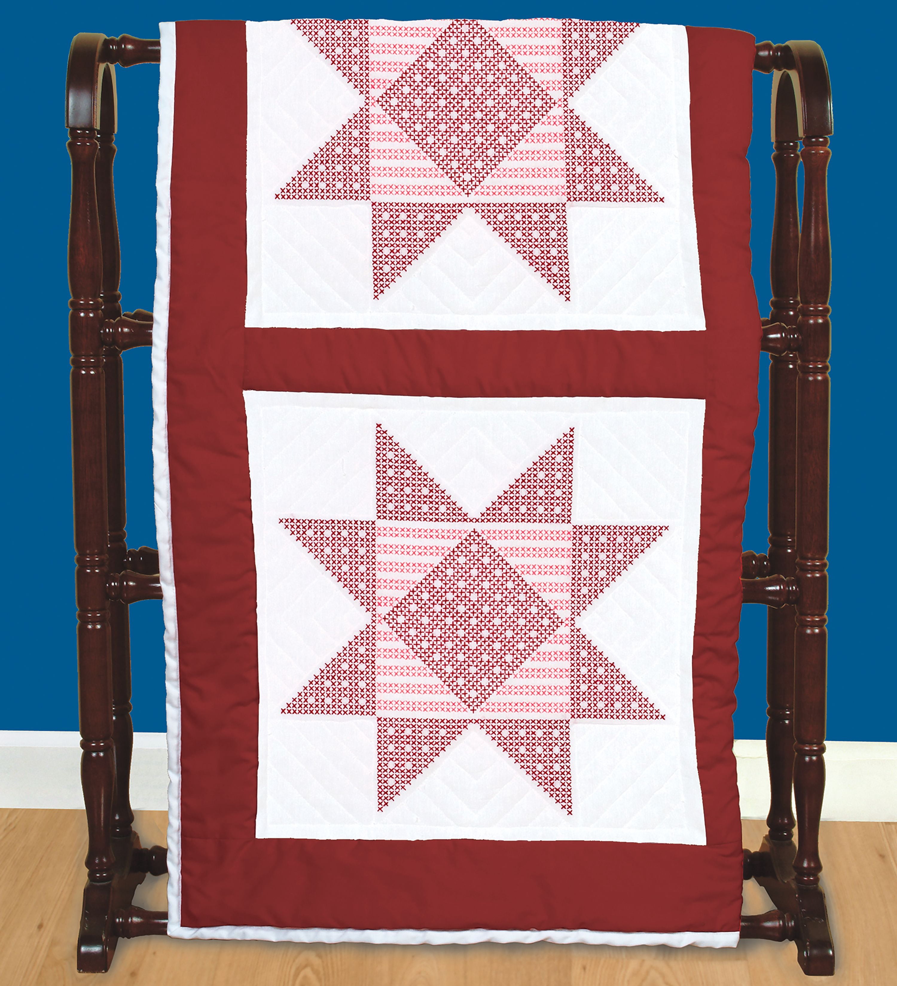 Blocs De Couette Blancs Estampillés Jack Dempsey 732 712 - 6 Par Paquet