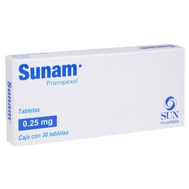 Sunam 0.25 mg 30 tabletas