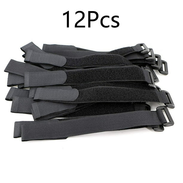 Cogfs Strapping Cable Ties with buckle Band luggage Strap 12 Pcs