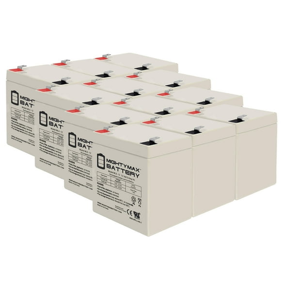 12V 5Ah F2 SLA Replacement Battery for Tandy / Radio Shack 23-289A - 12 Pack