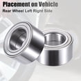 thumbnail image 5 of Unique Bargains 1 Pcs Rear Left Right Wheel Bearing Fit for BMW 128i 2008-2013 Silver Tone, 5 of 7