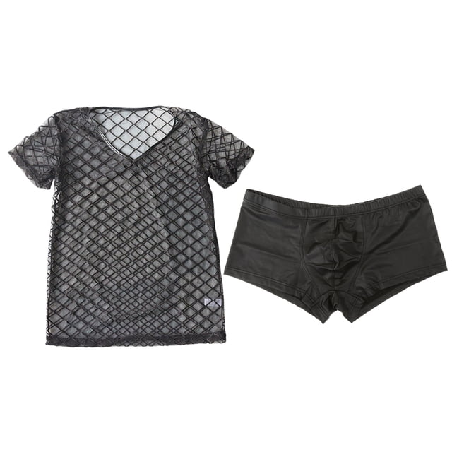 Conjunto y pantalón corto elásticos de 2 piezas para hombre, L, XL M SG Sunnimix Hombres camiseta