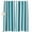 Turquoise, variant on Teal Striped Blackout Curtains for Bedroom/Living Room, Pinch Pleated Black Out Curtains, Simple Art Vertical Stripe Farmhouse Room Darkening Window Drapes with Hooks 2 Panels, 59"x70"