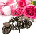 thumbnail image 3 of Dreinghoom Vintage Motorcycle Model,Retro Metal Motorbike Model Handicraft Collectible Vintage Iron Art Sculpture Ornament For Motorcycle Lover Office Desk Decor,Iron Art Motorbike Model, 3 of 8