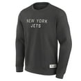 thumbnail image 2 of Men's Fanatics Charcoal New York Jets Elements Future Ground Lettering Pullover Sweatshirt, 2 of 3