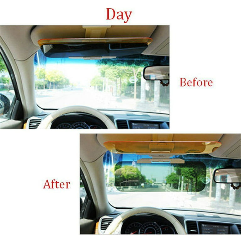 Updated Car Day and Night Anti-Glare Visor UV Filter/Protection