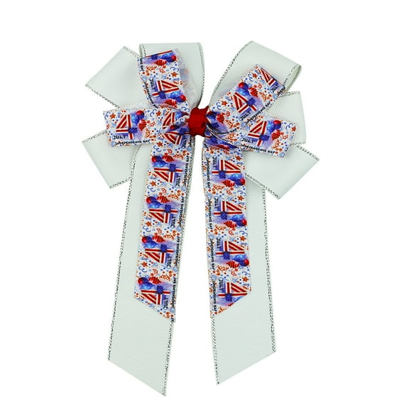 Valentine's Day Gifts for Woman Independence Day Hair Scrunchies Patriotic Fashion Holiday Lady Hair Accessori Multicolor