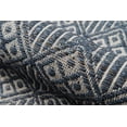 thumbnail image 4 of Momeni Bengal Jute and Cotton Hand Woven Blue Area Rug 3'6" X 5'6", 4 of 4