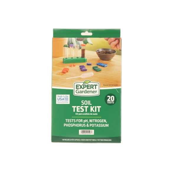 Expert Gardener 20-Piece Paper Soil pH Test Kit