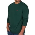 thumbnail image 2 of Coleman Men's Rugged Workwear Long Sleeve Crew Neck Chest Pocket Tee (Hunter Green, XXL), 2 of 4
