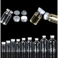 thumbnail image 2 of U8MO 2ml~80ml Butyl Rubber Plug Glass Vial Jars Transparent Bottle Crafts DIY Bottle-2ml, 2 of 6