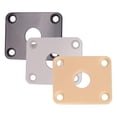 thumbnail image 4 of Paquete de 3 placas de enchufe de guitarra negras Sunnimix Placa de zócalo de guitarra rectangular, 4 of 8