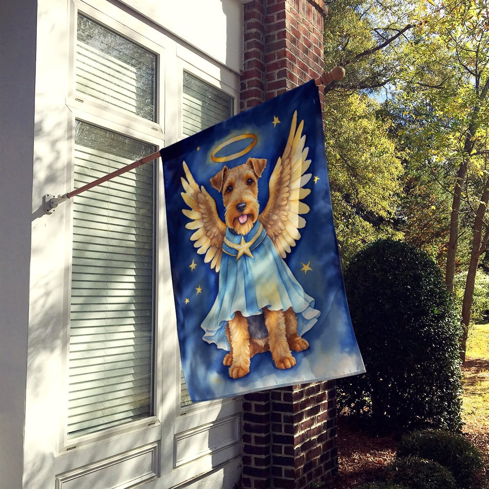 Welsh Terrier My Angel House Flag 28 in x 40 in