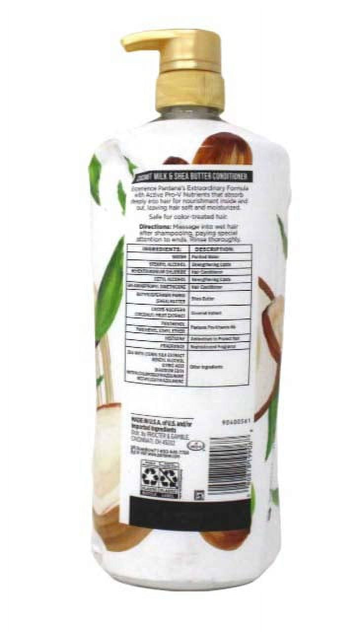 Pantene Pro-V Nourishing Conditioner Coconut Milk and Shea Butter (38.2 Fl Oz)