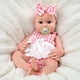 thumbnail image 4 of Muñeca Reborn JIZHI, totalmente de silicona, 40 cm, 2,6 kg, con accesorio, 4 of 6