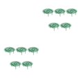 thumbnail image 4 of Wosthever Soporte para plantas de fresa, soporte para plantas, herramientas para verduras, estante para escalar, marco de cultivo de plástico Verde 5 piezas 2Conjunto, 4 of 6