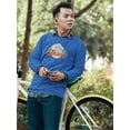 thumbnail image 2 of Cartoon Hungry Ghost Festival Sweatshirt Men -Image by Shutterstock, Male XX-Large, 2 of 4