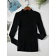 thumbnail image 2 of Suéter tejido de primavera, jerséis, Tops de manga larga para mujer, suéter de punto de cuello alto, ropa elegante para mujer, camisa con fondo de caramelo para mujer, 2 of 5