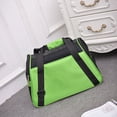 thumbnail image 2 of Dog Carrier and Cat Carrier, Pet Carrier Bag, Airline Approved Duffle Bags, Pet Travel Portable Bag Home for Little Dogs, Cats, and Puppies, Medium Animals Size 20.5"L x 9.6"W x 13"H Green, 2 of 6