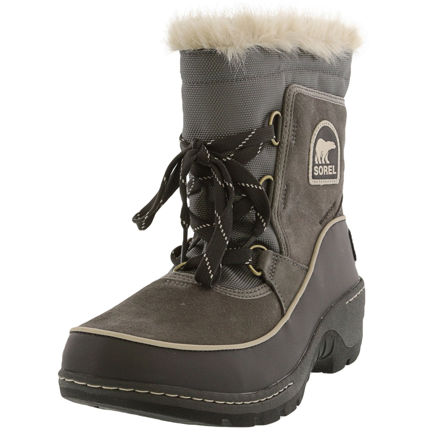 sorel leather snow boots