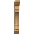 thumbnail image 2 of Ekena Millwork 5 1/2"W x 32"D x 40"H Merced Slat Smooth Bracket, Western Red Cedar, 2 of 4