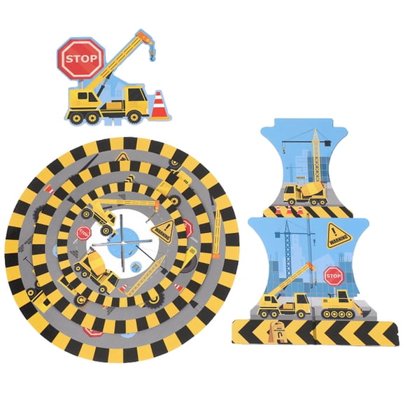 PBPBOX Graduation Cupcake Holder Paper Material Three Tier Cake Display Stand